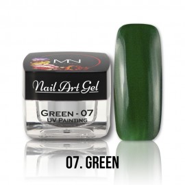 UV Painting Nail Art Gel - 07 - Green - 4g